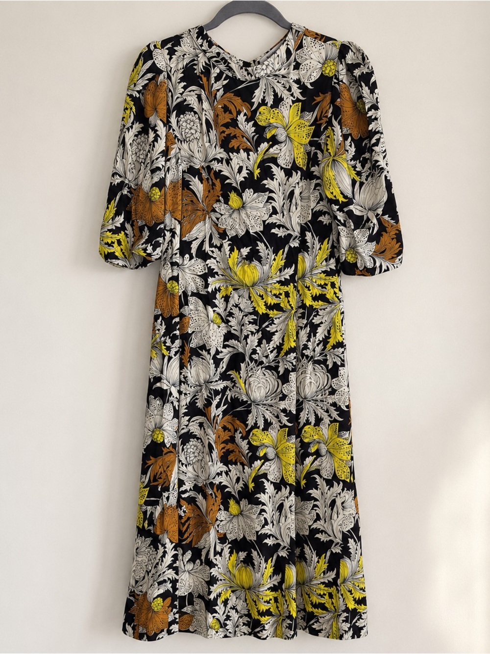Rodebjer Dizzy Floral Print Midi Dress Size Small